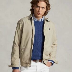 Polo by Ralph Lauren Tan Bomber Jacket
